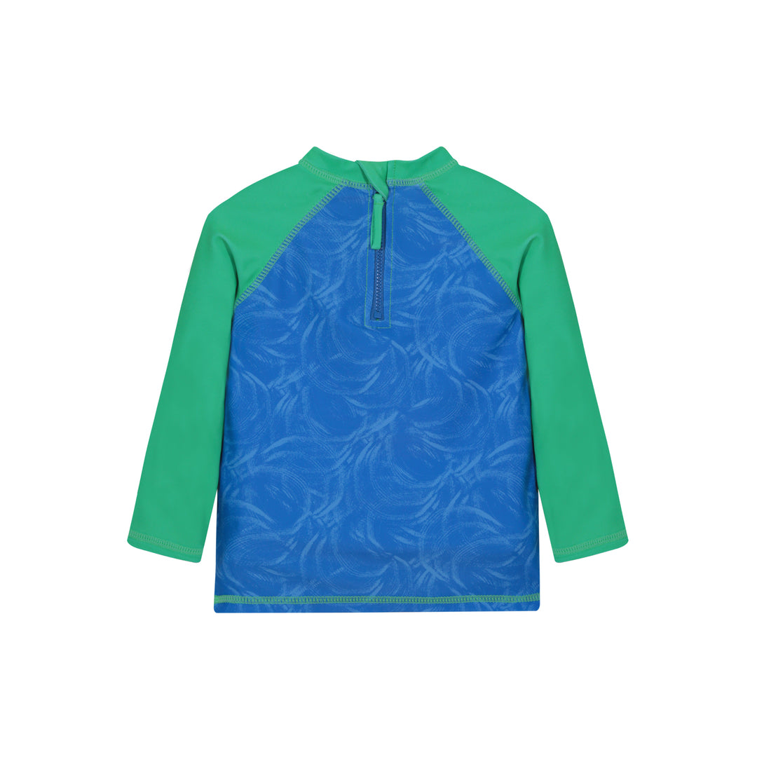 Traje de Baño Bebe Niño Polera UV50 M/Larga H2O Wear Verde