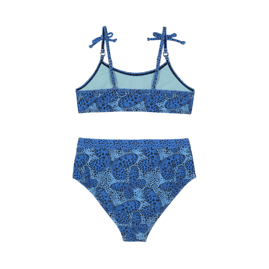 Traje de Baño Niña Teens   Bikini  UV50  H2O Wear Azul