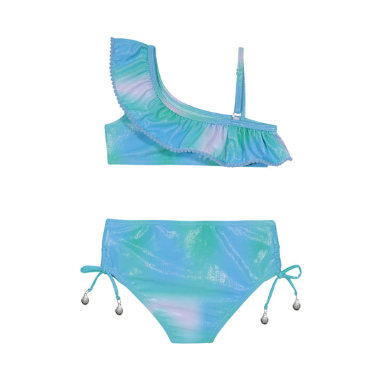 Traje de Baño Niña Bikini 1 Hombro UV50 H2O Wear Calipso