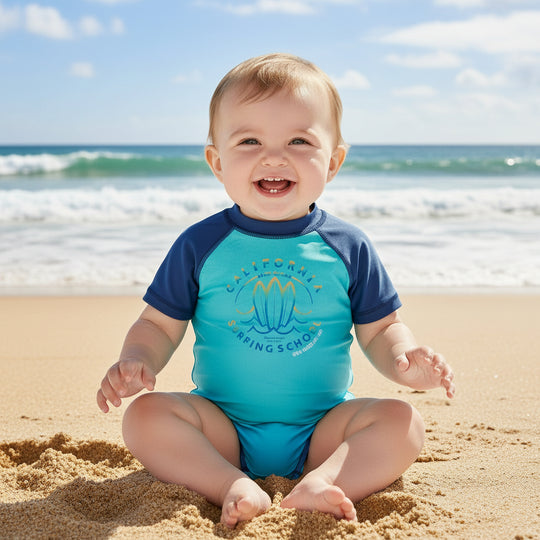 Traje de Baño Bebe Niño Body  UV50 H2O Wear Denim