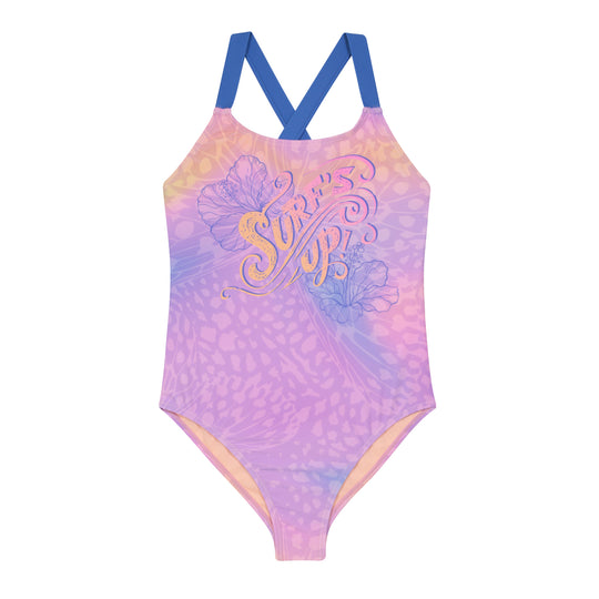 Traje de Baño Niña Teens UV50 H2O Wear Rosado
