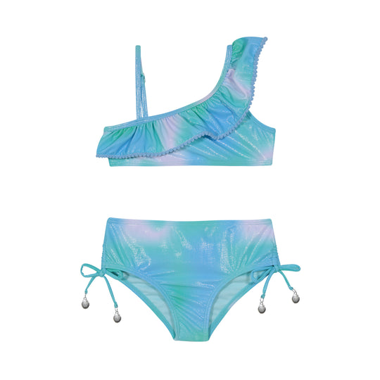 Traje de Baño Niña Bikini 1 Hombro UV50 H2O Wear Calipso