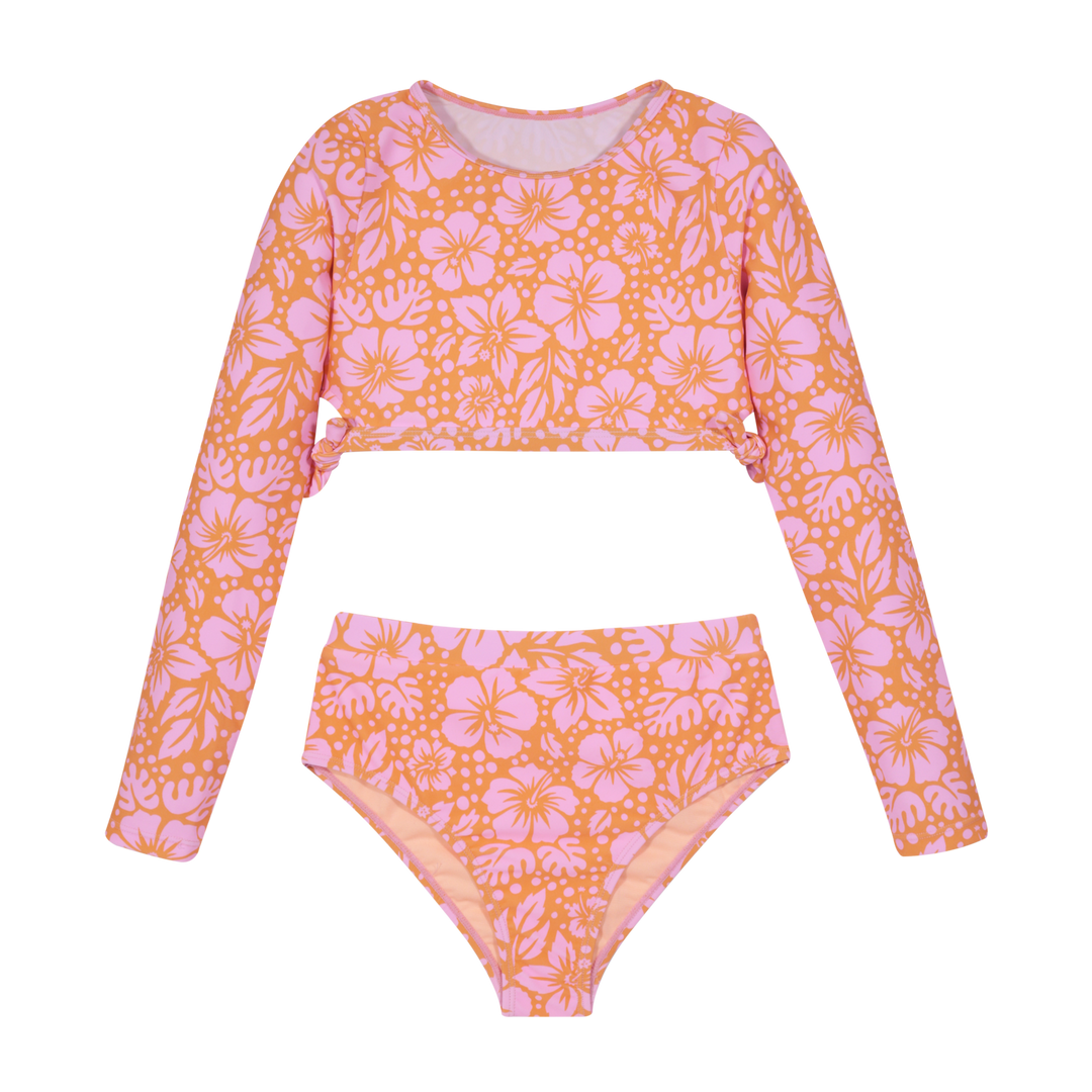 Traje de Baño Niña  Teens Tankini UV50 Crop Top  H2O Wear