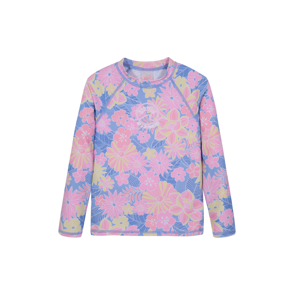 Traje de Baño Niña Polera UV50 M/Larga H2O Wear Lila