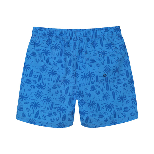 Traje de Baño Niño Short Estampado H2O Wear Azulino