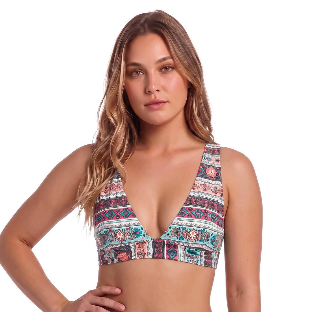 Traje de Baño Mujer Top Halter|H2O Wear  Beige