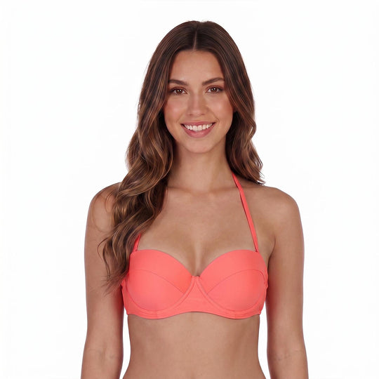 Bikini Top Balcony Coral Mujer | H2O Wear