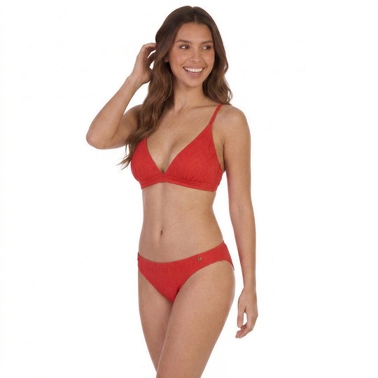 Traje de Baño Bikini MujerTriangulo Textura Rib | H2O Wear