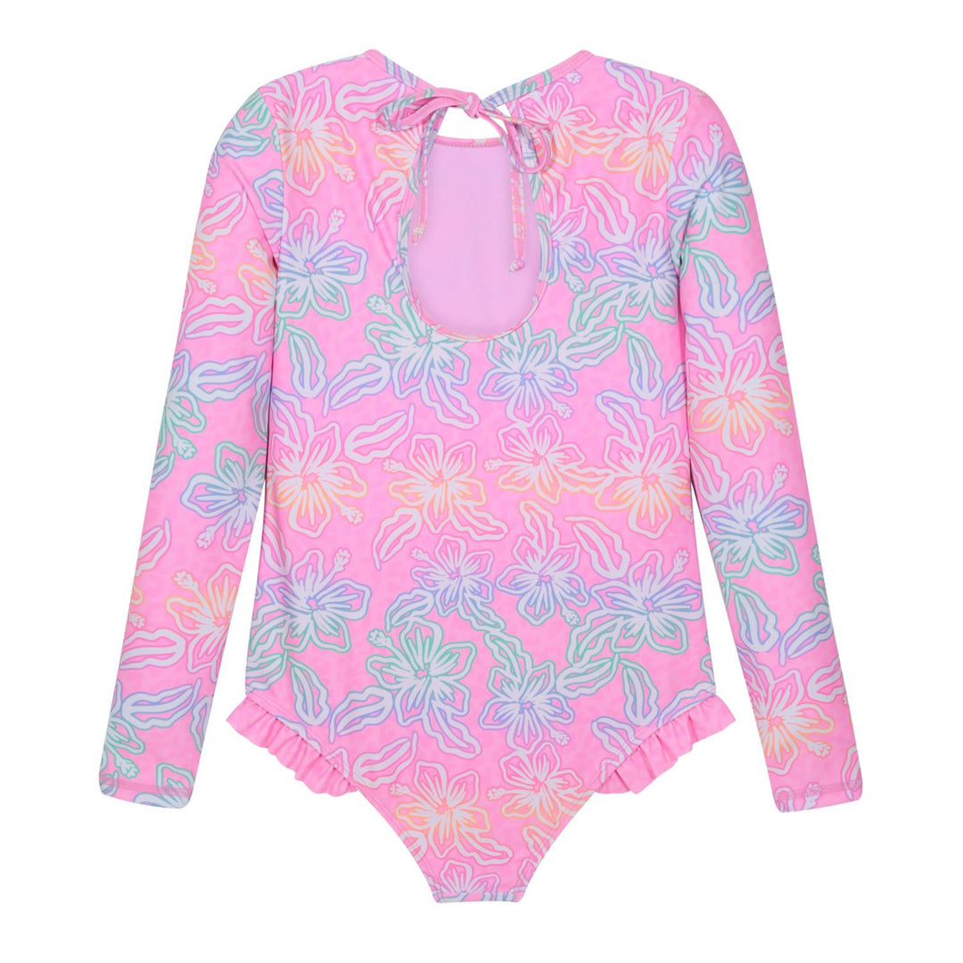 Traje de Baño UV50 Niña Vuelo Piernas M.Larga | H2O WEAR