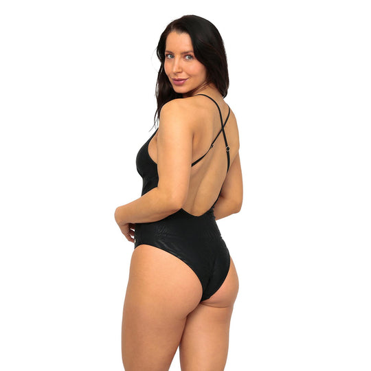 Traje de Baño Mujer Leah H2O Wear Negro