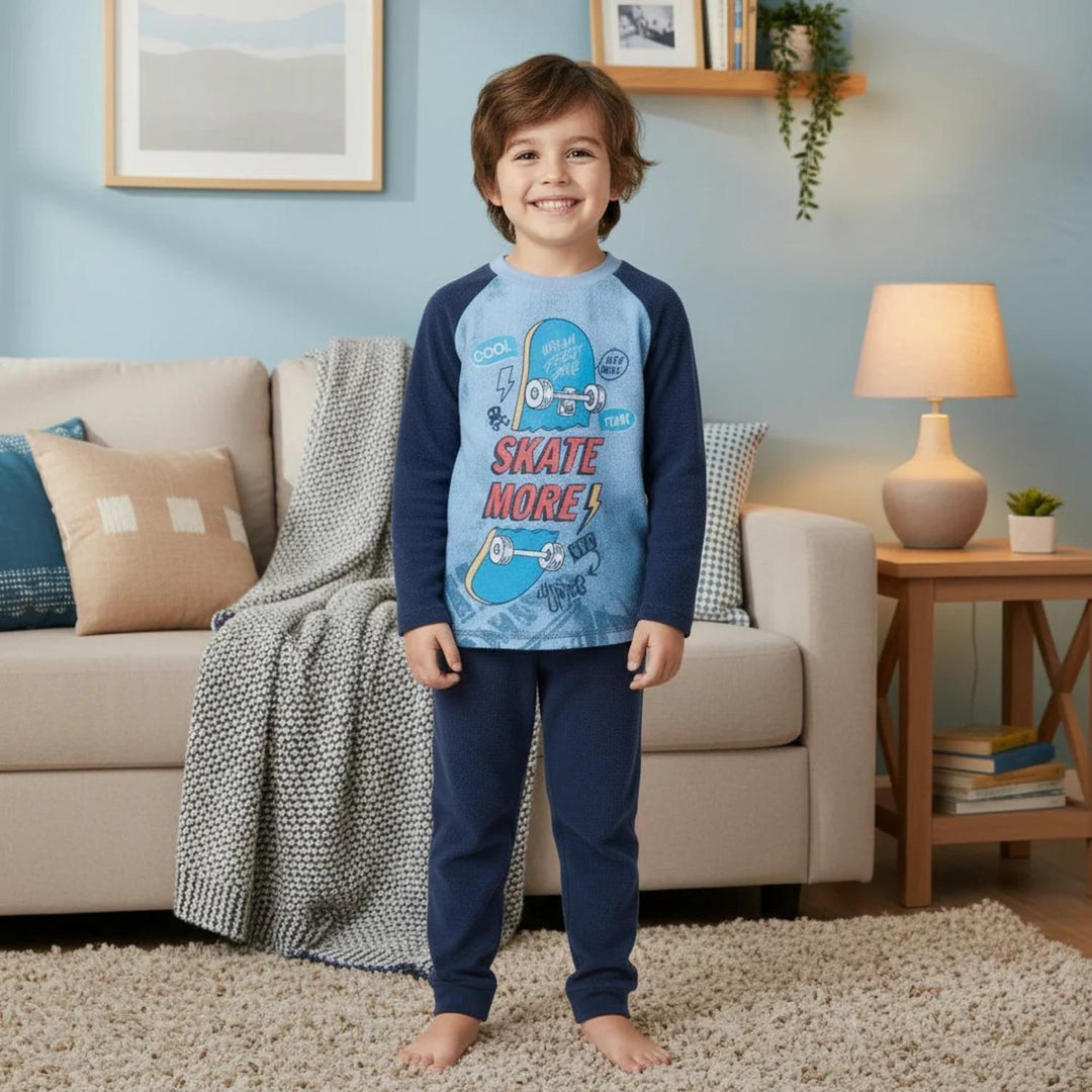 Pijama Niño Conjunto Polar Azul H2O Wear