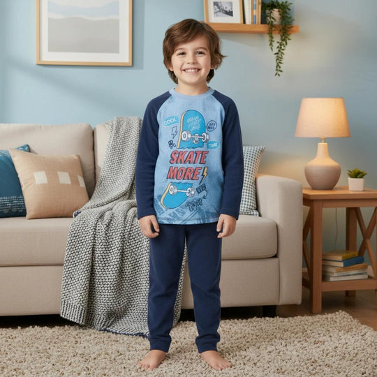 Pijama Niño Conjunto Polar Azul H2O Wear