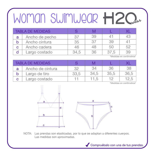 Tankini Mujer Tropical Isabella | H2O WEAR