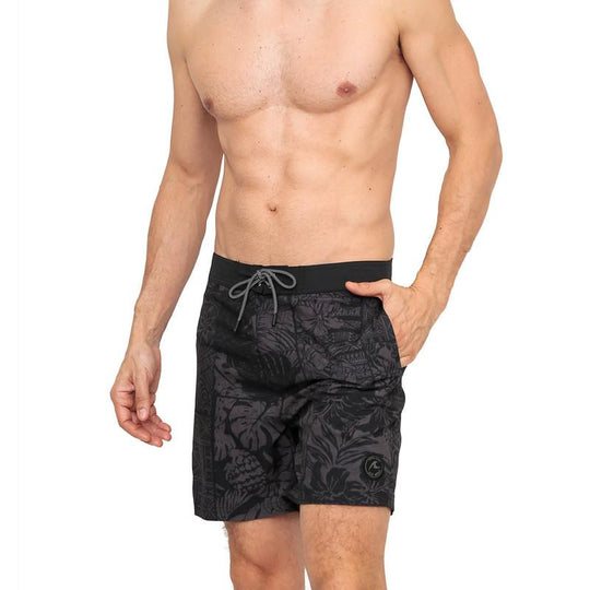 Traje de Baño Hombre Short Pretina W Stretch H2O Wear Negro