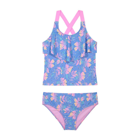 Tankini UV50 Niña Vuelo Frontal | H2O WEAR