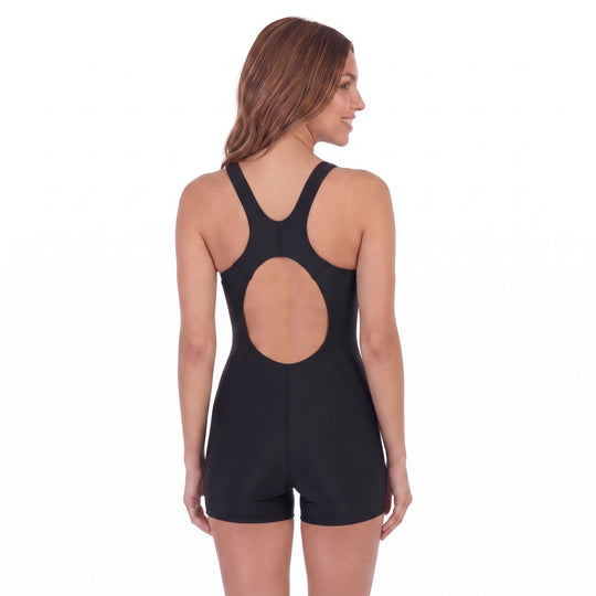 Traje de Baño Mujer Deportivo Largo Negro| H2O WEAR