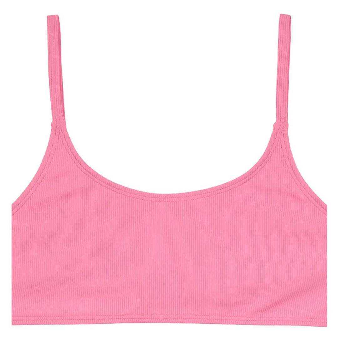 Teens Niña Bikini UV+30 Bretel Rib Rosado