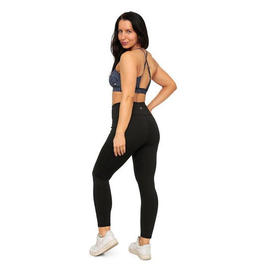 Legging Mujer Clasica Con Bolsillos H2O Wear Negro