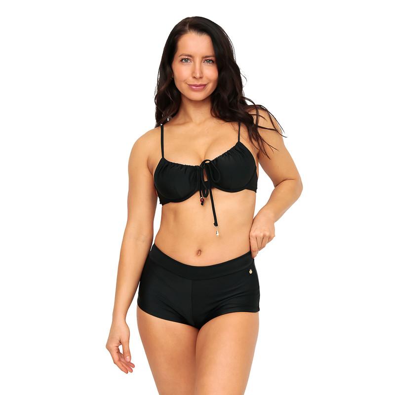 Traje de Baño Bottom Hot Pant Olivia H2O Wear Negro