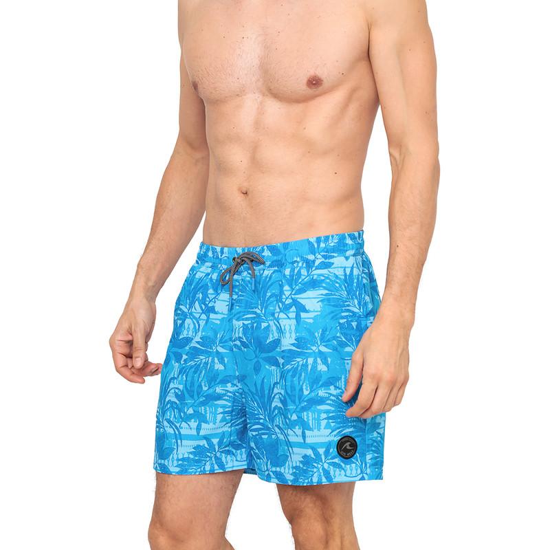 Traje de Baño Hombre Short W Stretch H2O Wear Celeste
