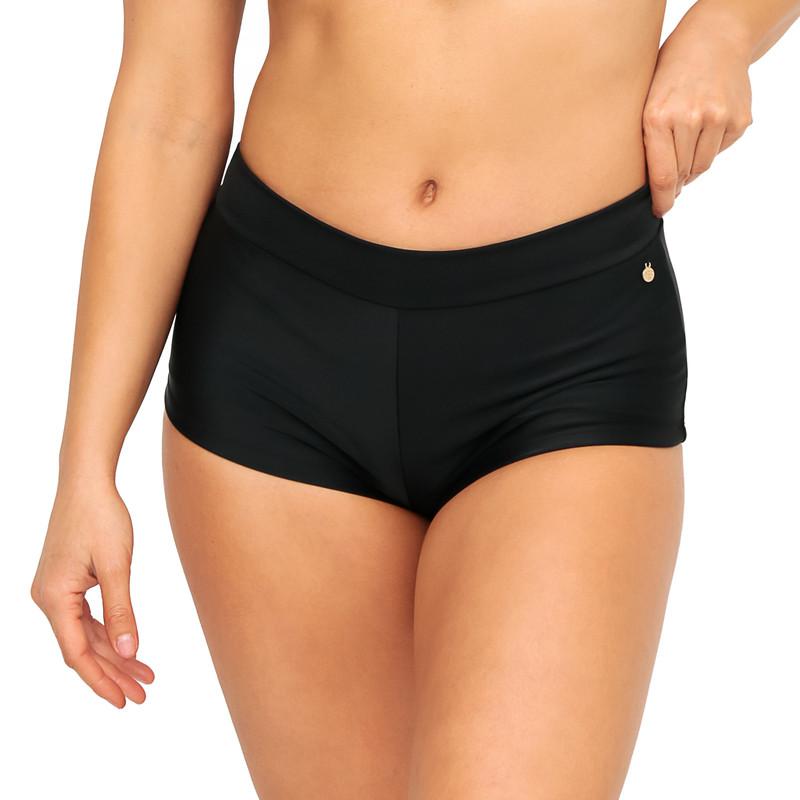 Traje de Baño Bottom Hot Pant Olivia H2O Wear Negro