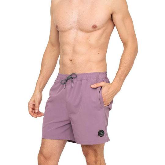 Traje de Baño Hombre Short W Stretch H2O Wear Morado