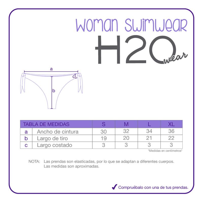 Traje de baño Mujer Bottom Culot Amanda H2O Wear Cefe