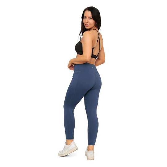 Legging Mujer Clasica Con Bolsillos H2O Wear Azul