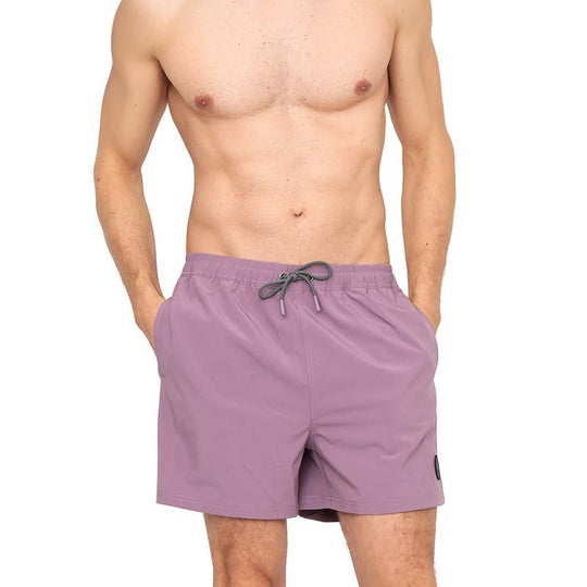 Traje de Baño Hombre Short W Stretch H2O Wear Morado