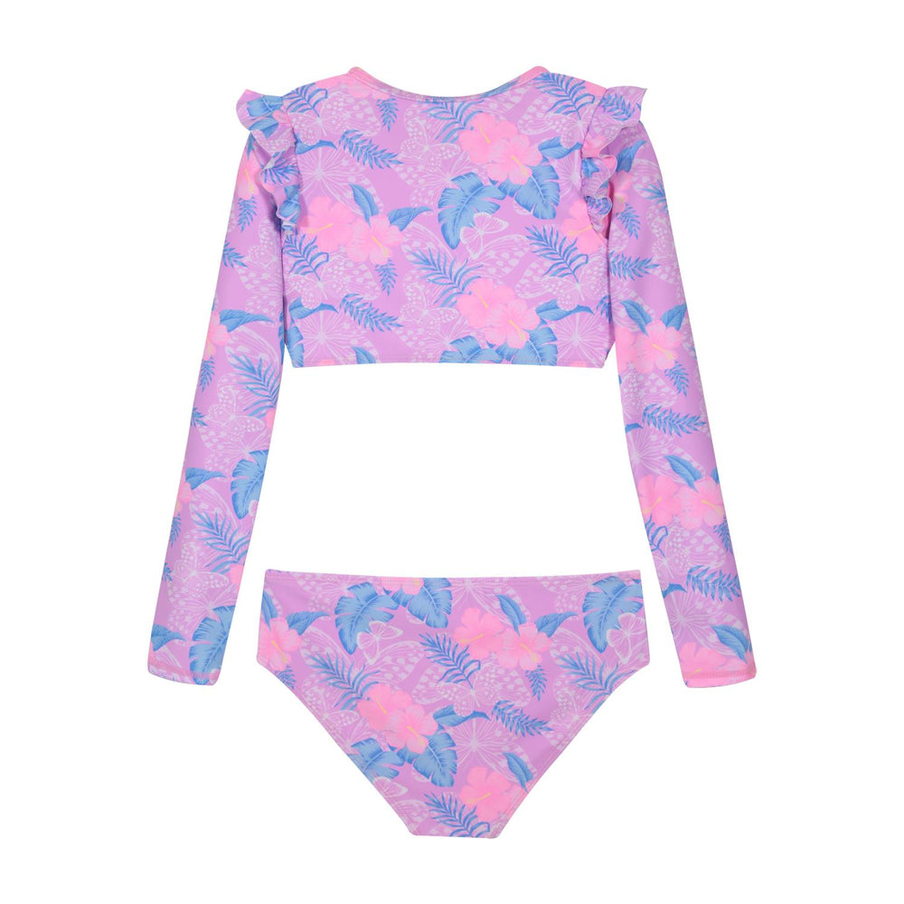 Tankini UV50 Niña Crop Top Vuelos | H2O WEAR