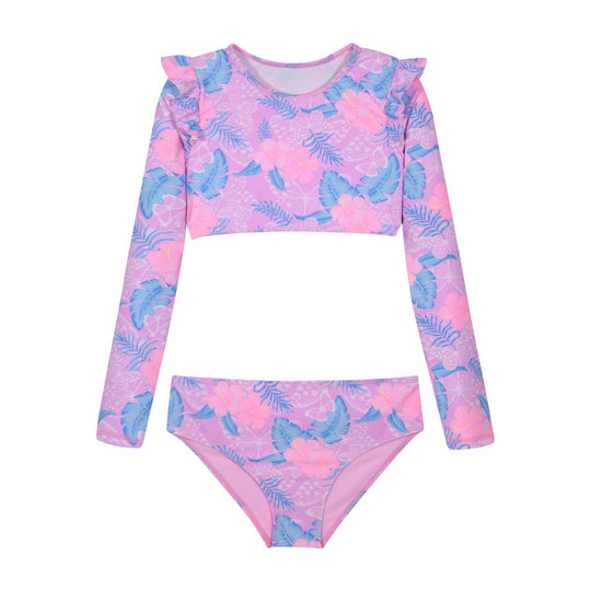 Tankini UV50 Niña Crop Top Vuelos | H2O WEAR