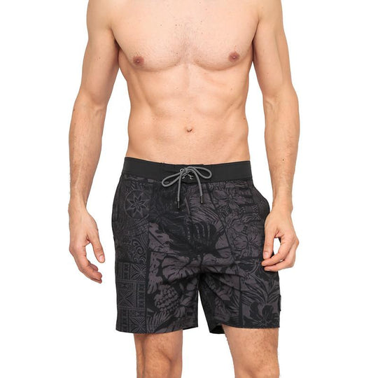 Traje de Baño Hombre Short Pretina W Stretch H2O Wear Negro