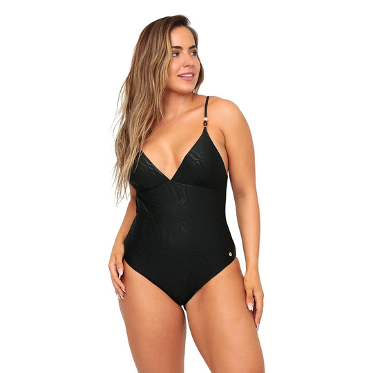 Traje de Baño Mujer Leah H2O Wear Negro