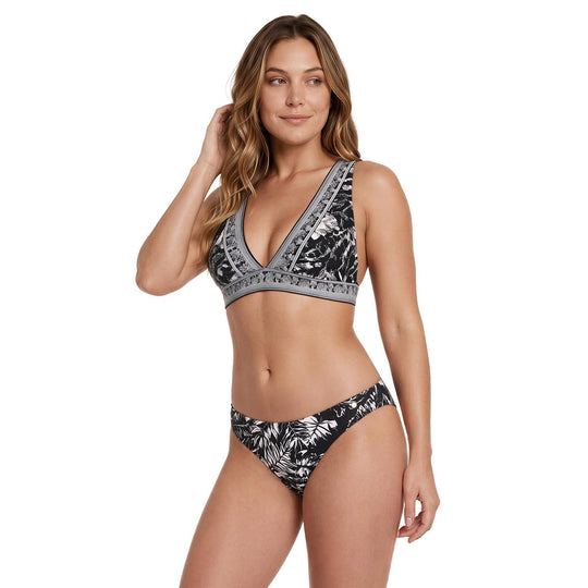 Traje de Baño Bikini Mujer Halter Banda | H2O Wear  Negro Pizarra