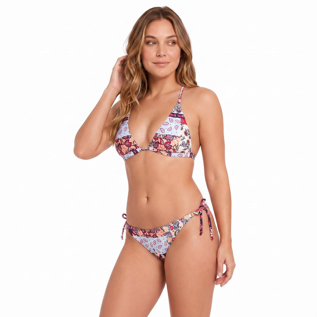 Traje de Baño Bikini Mujer Amarras H2O Wear Turquesa