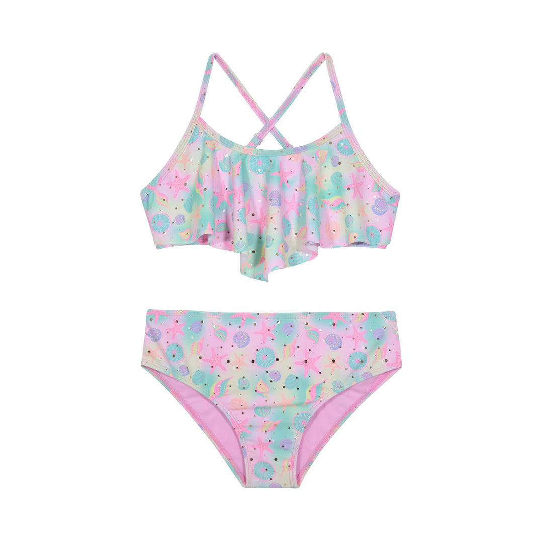 Bikini UV50 Niña Vuelo Frontal | H2O WEAR