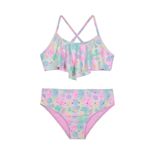 Bikini UV50 Niña Vuelo Frontal | H2O WEAR