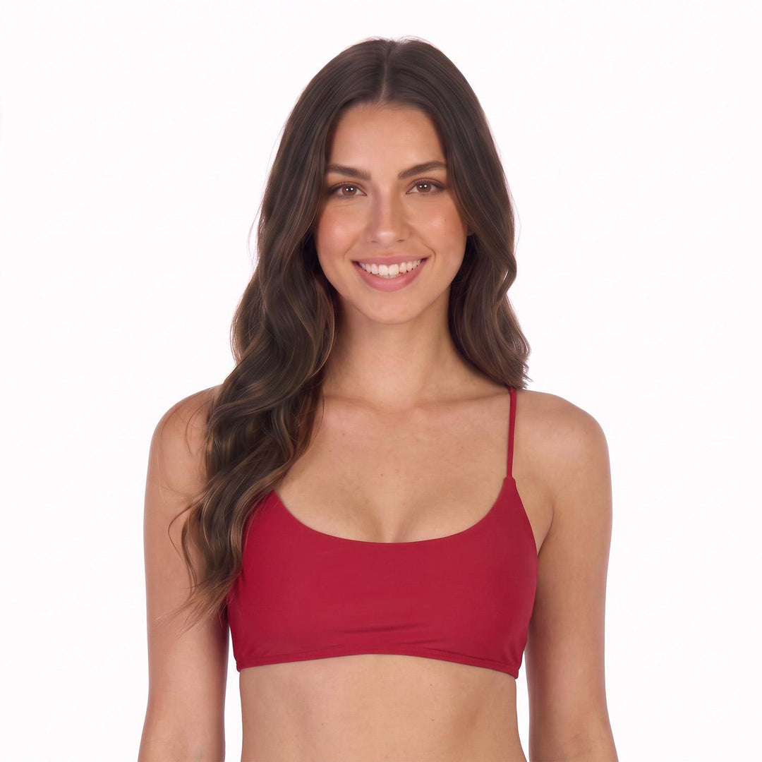 Bikini Top Burdeo Mujer | H2O Wear