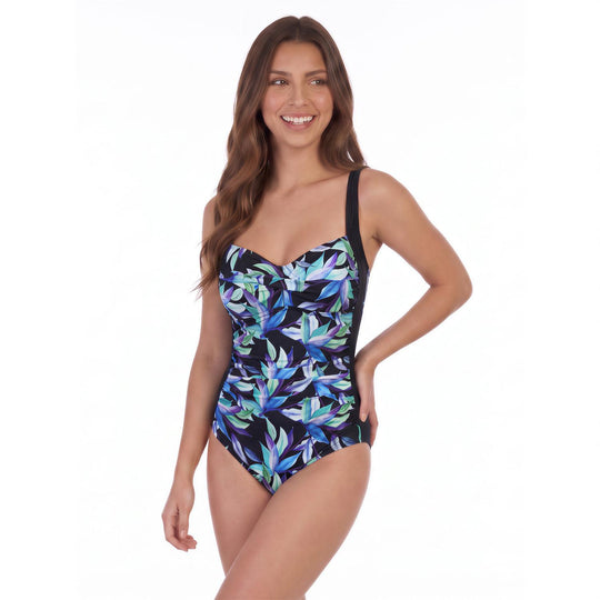 Traje de Baño Mujer Control Cortes Costado Diana | H2O WEAR