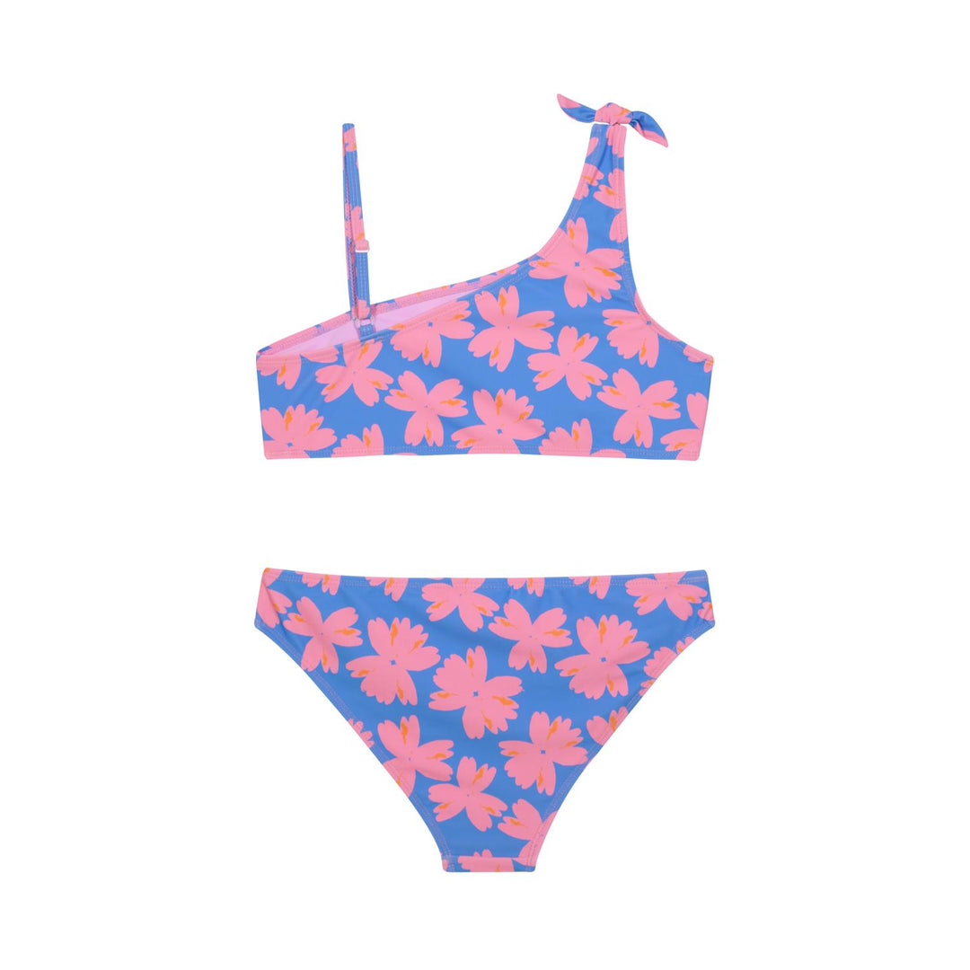 Bikini UV50 Teens Niña Bandeau Sub y Liso | H2O WEAR