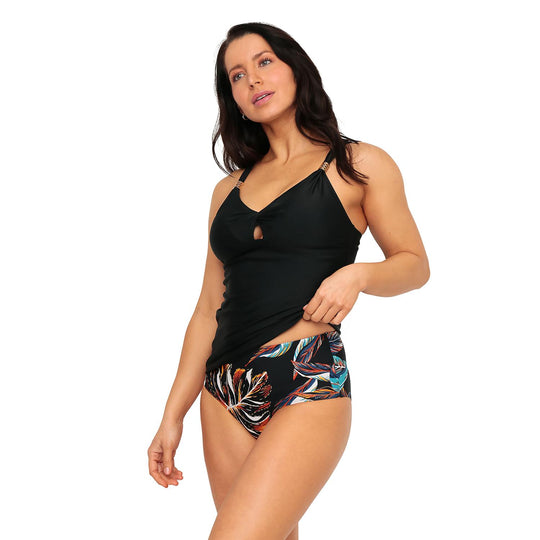 Traje de Baño Mujer Tankini Control Jessica H2O Wear Negro