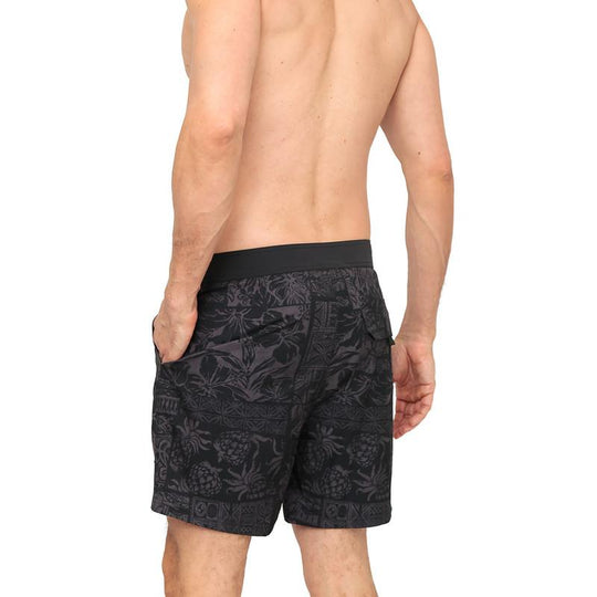 Traje de Baño Hombre Short Pretina W Stretch H2O Wear Negro