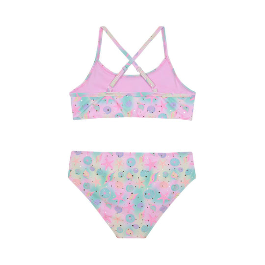 Bikini UV50 Niña Vuelo Frontal | H2O WEAR