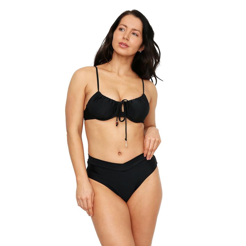 Traje de baño Mujer Bottom Raquel H2O Wear Negro