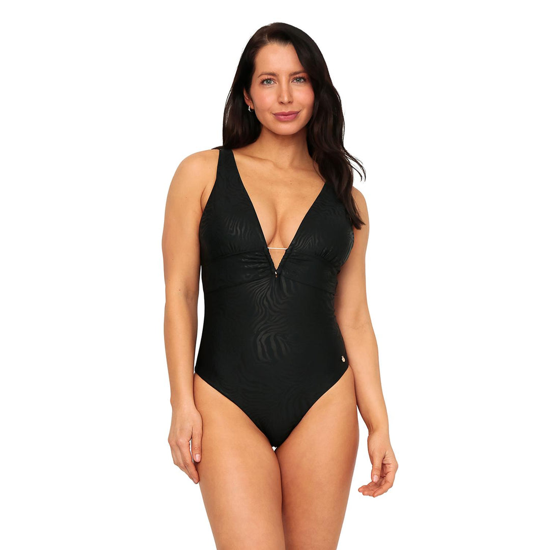 Traje de Baño Mujer  Antonia H2O Wear Negro