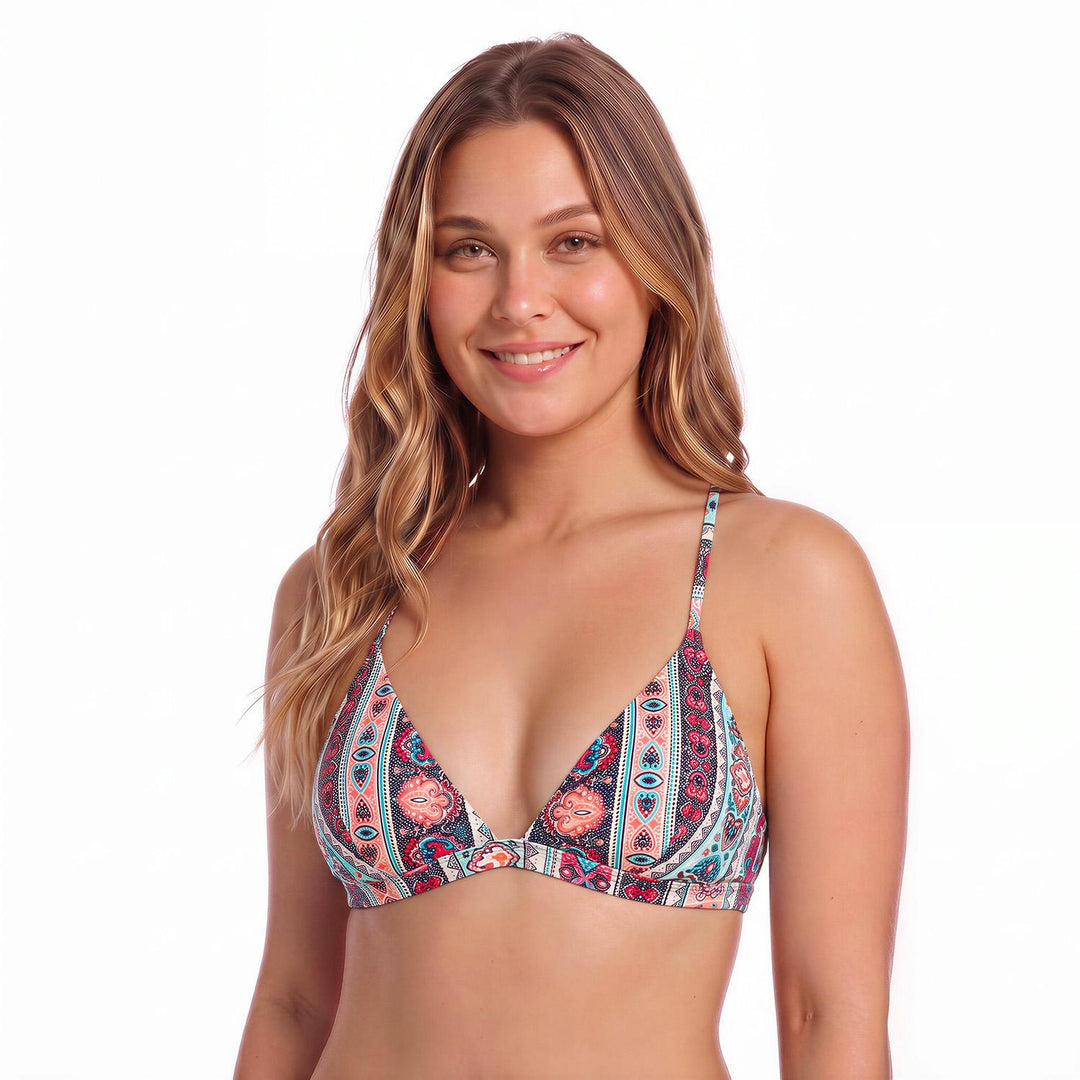 Traje de Baño Mujer Top Triángulo Violeta | H2O WEAR