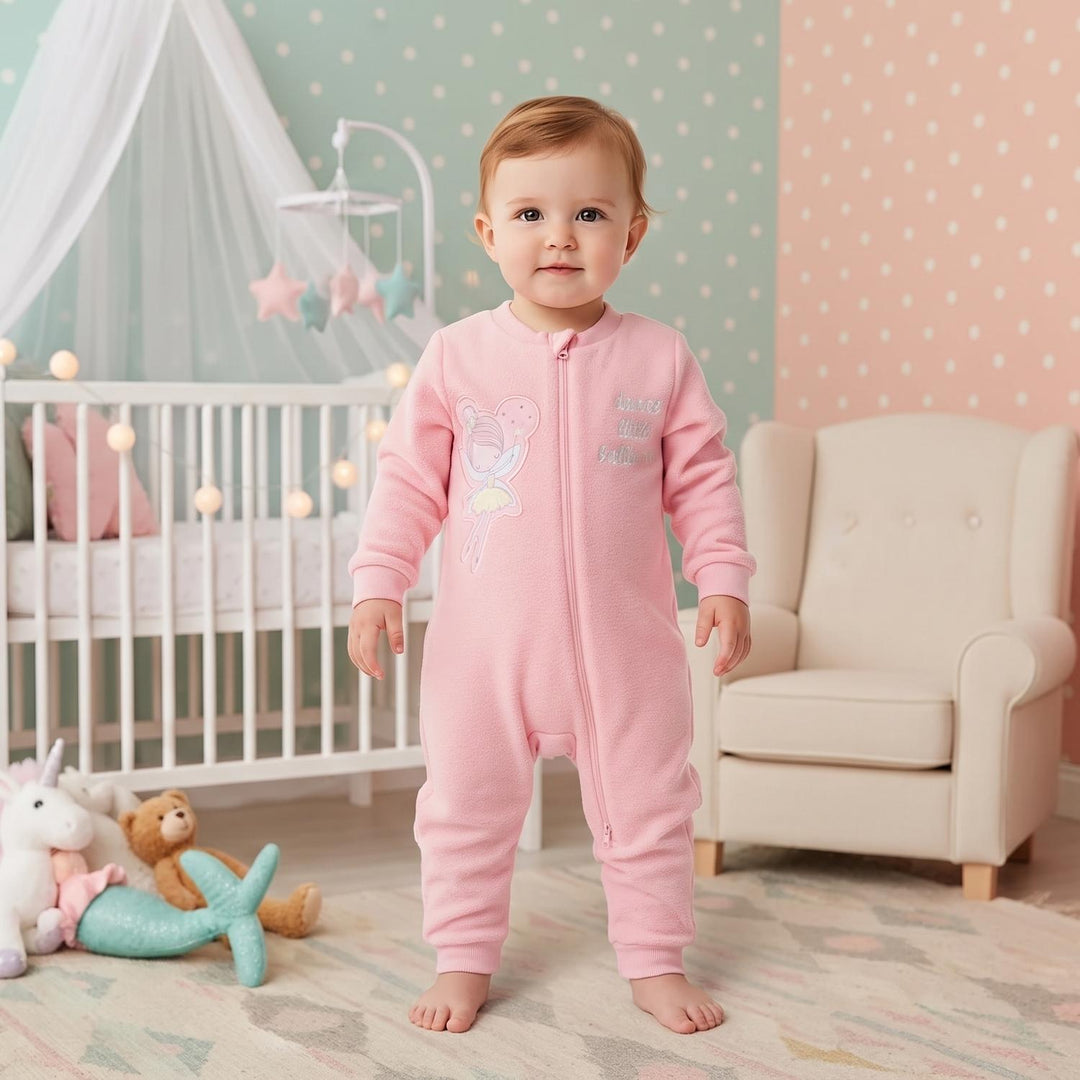 Beba Pijama Dancel Littel 1Pz H2O Wear Rosado Polar