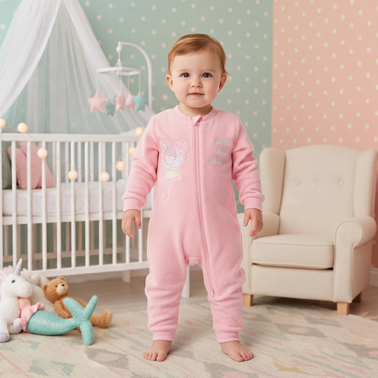 Beba Pijama Dancel Littel 1Pz H2O Wear Rosado Polar