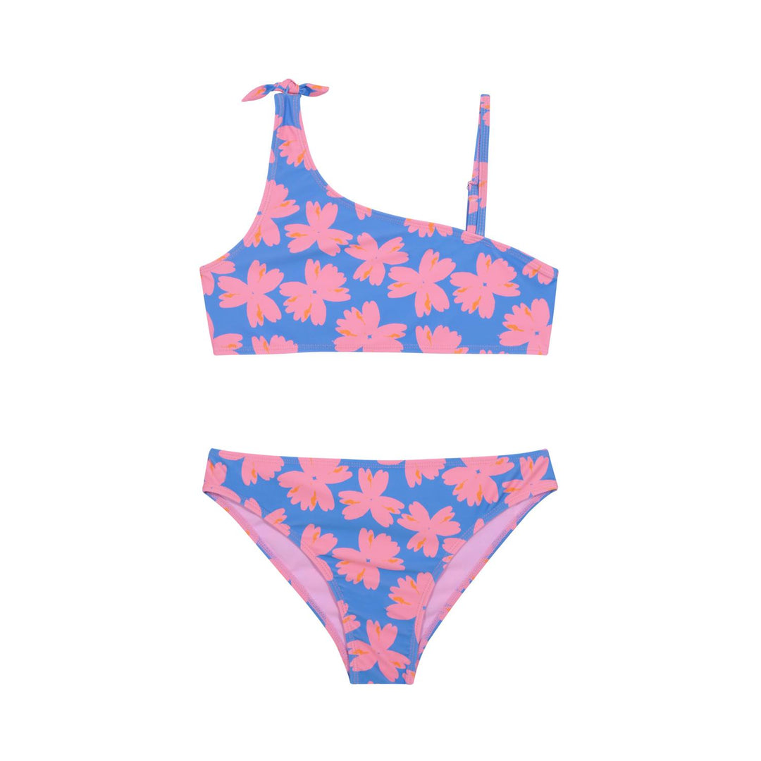 Bikini UV50 Teens Niña Bandeau Sub y Liso | H2O WEAR