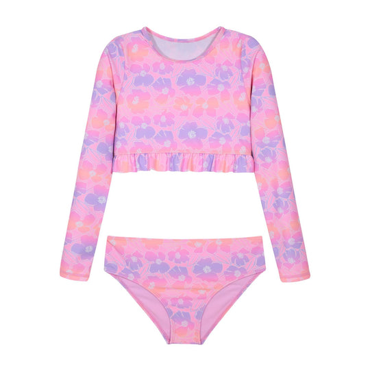 Tankini UV50 Niña Crop Top Vuelo | H2O WEAR